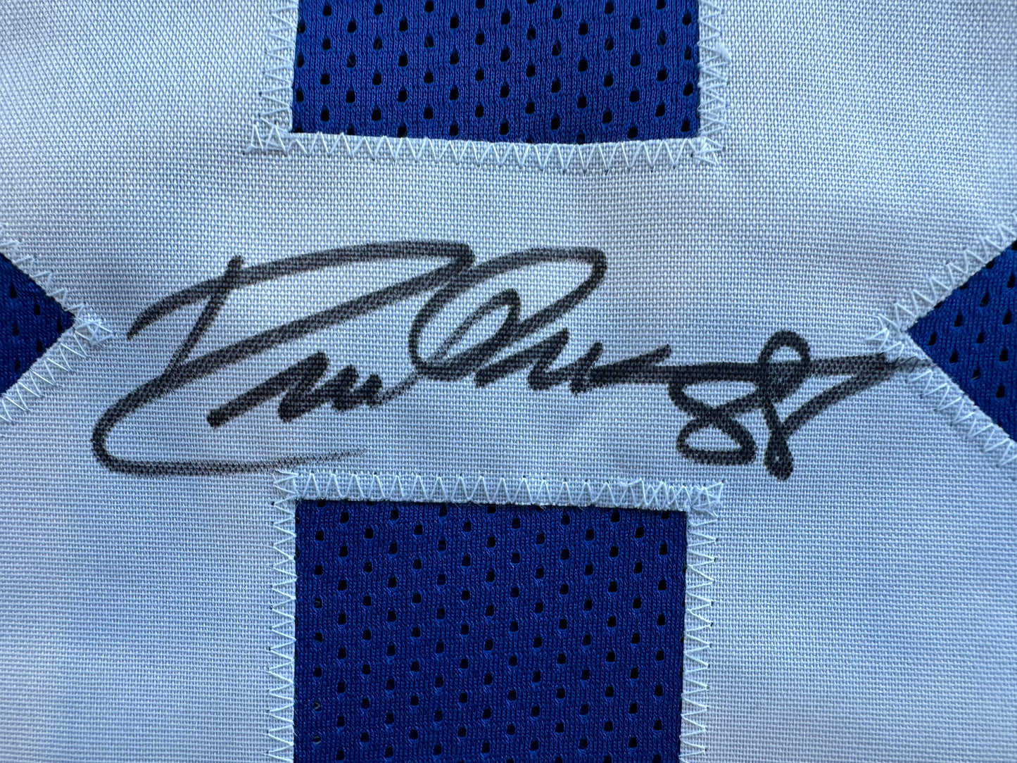 DREW PEARSON DALLAS COWBOYS SIGNED TB JERSEY w/HOF 21 INSCRIPTION XL BAS