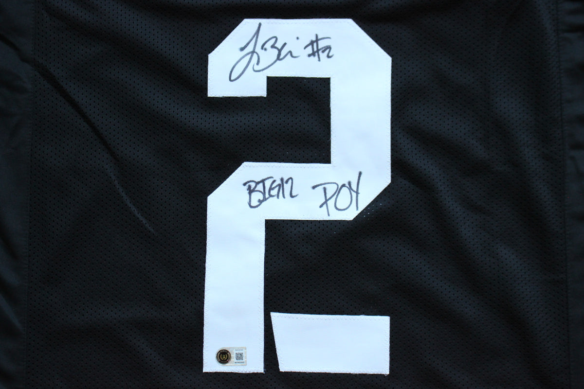 TREVONE BOYKIN TCU HORNED FROGS SIGNED Black JERSEY w/BIG12POY BAS