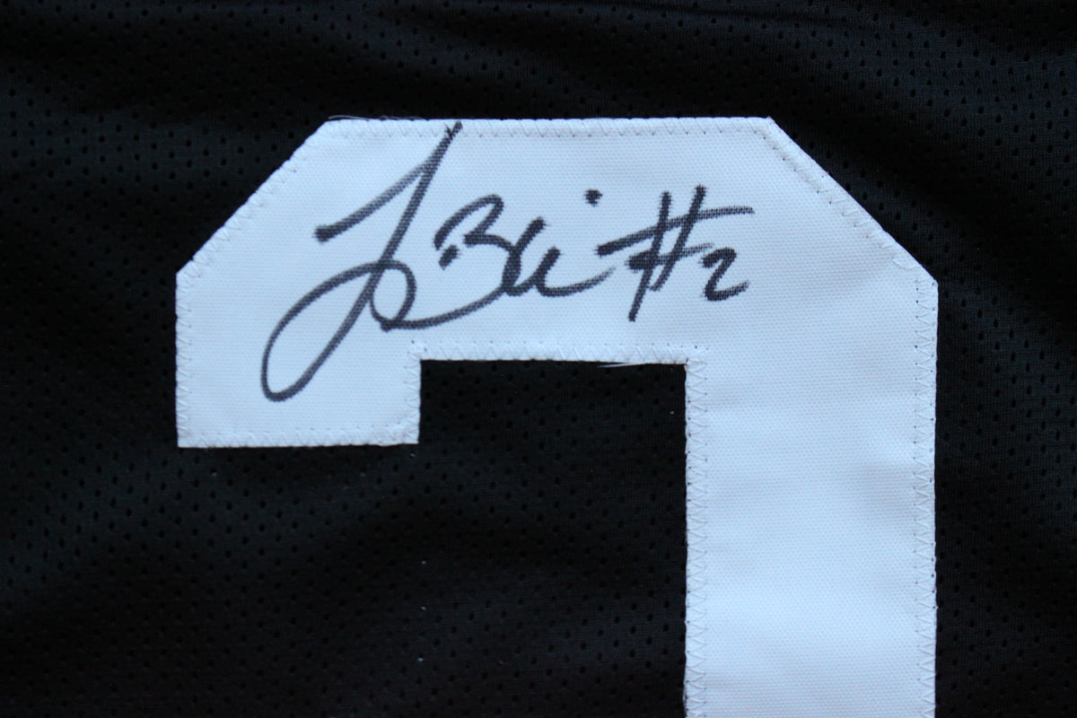 TREVONE BOYKIN TCU HORNED FROGS SIGNED Black JERSEY w/BIG12POY BAS