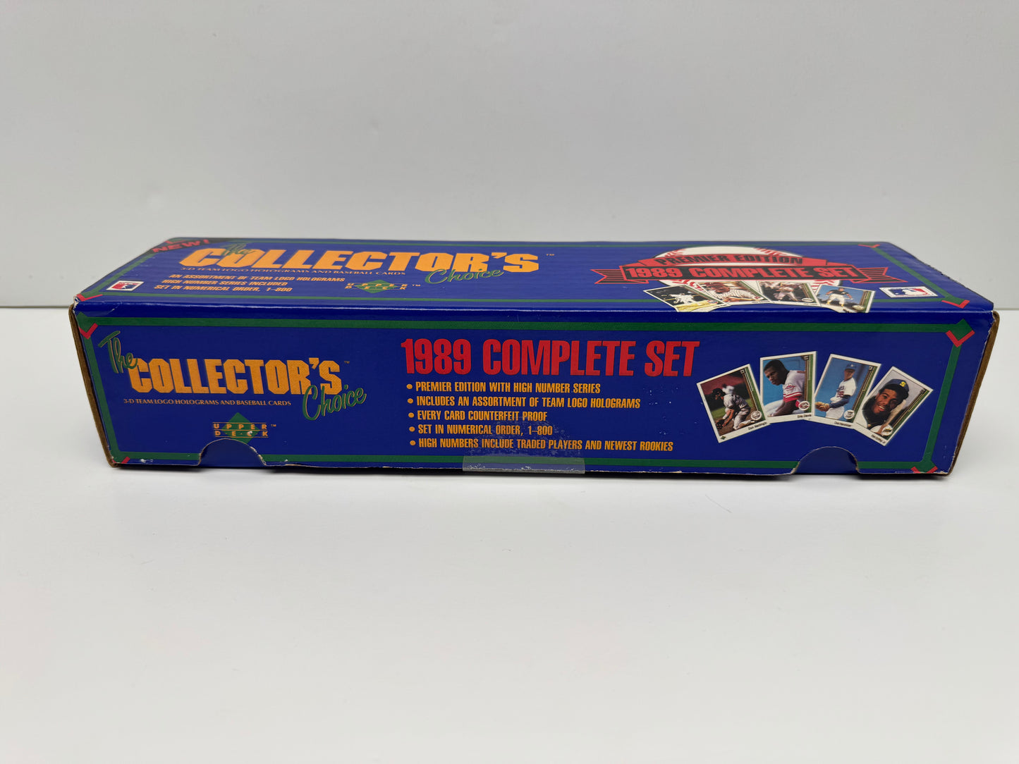 1989 Upper Deck Baseball Complete Set Factory Sealed Sticker