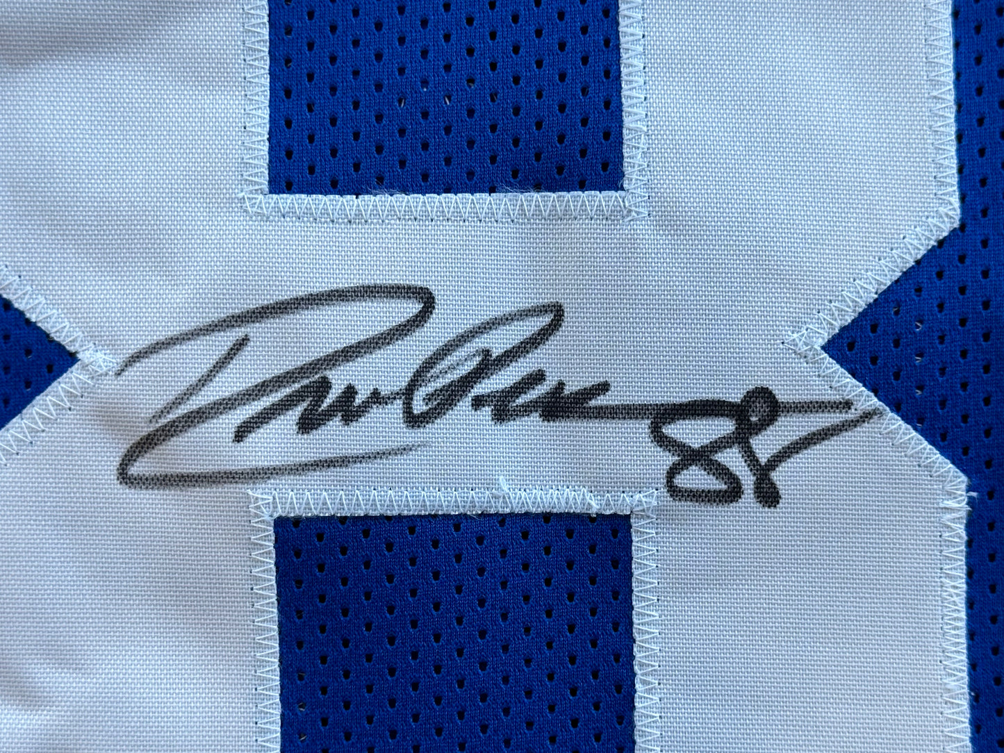 DREW PEARSON DALLAS COWBOYS SIGNED TB JERSEY w/HOF 21 INSCRIPTION XL BAS