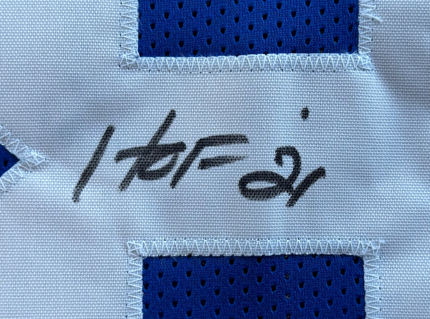 DREW PEARSON DALLAS COWBOYS SIGNED TB JERSEY w/HOF 21 INSCRIPTION XL BAS