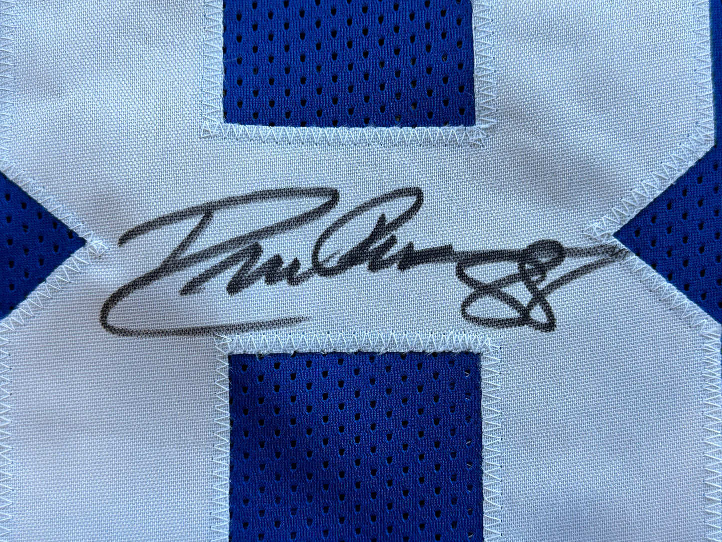 DREW PEARSON DALLAS COWBOYS SIGNED TB JERSEY w/HOF 21 INSCRIPTION XL BAS