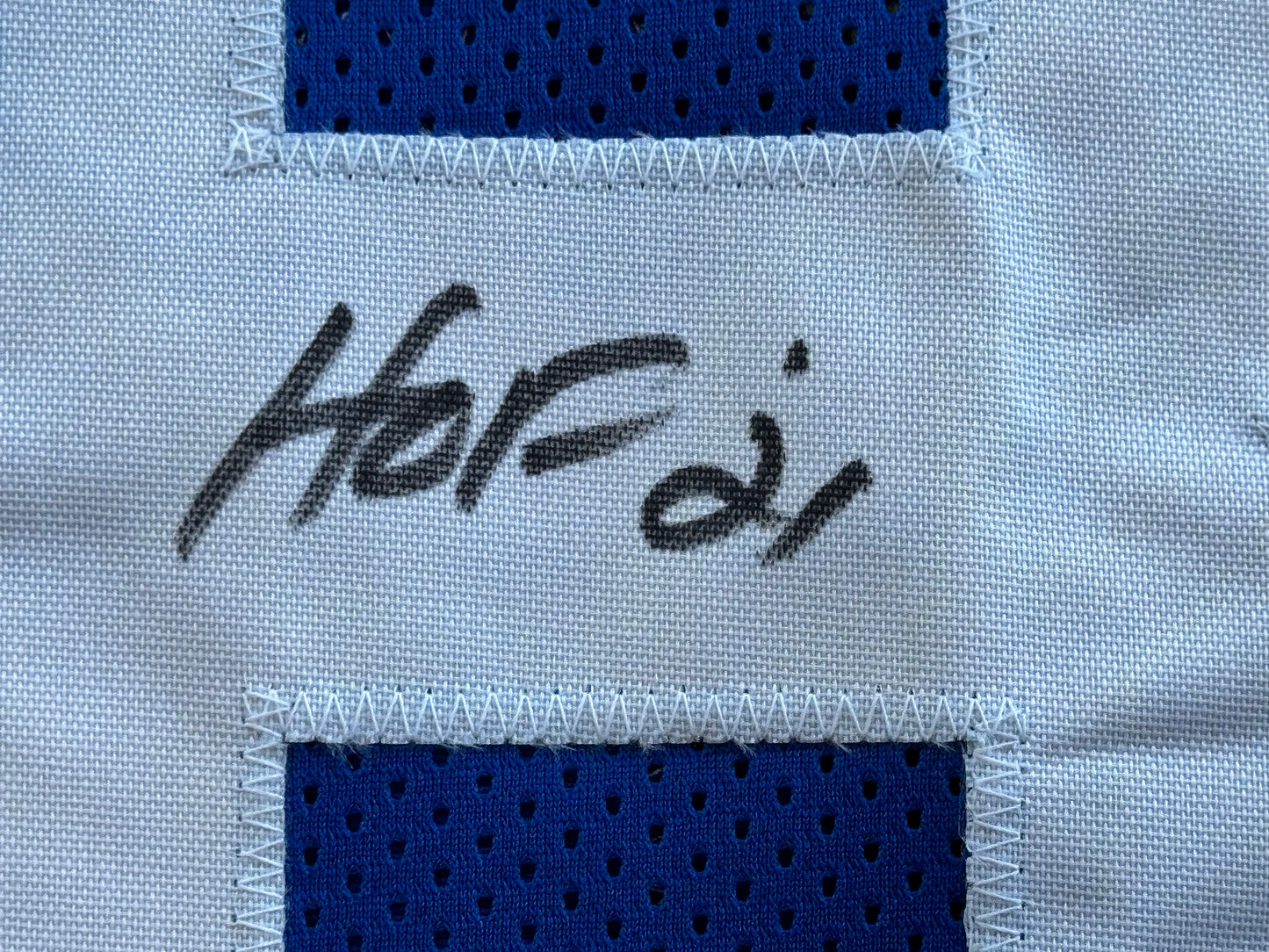 DREW PEARSON DALLAS COWBOYS SIGNED TB JERSEY w/HOF 21 INSCRIPTION XL BAS