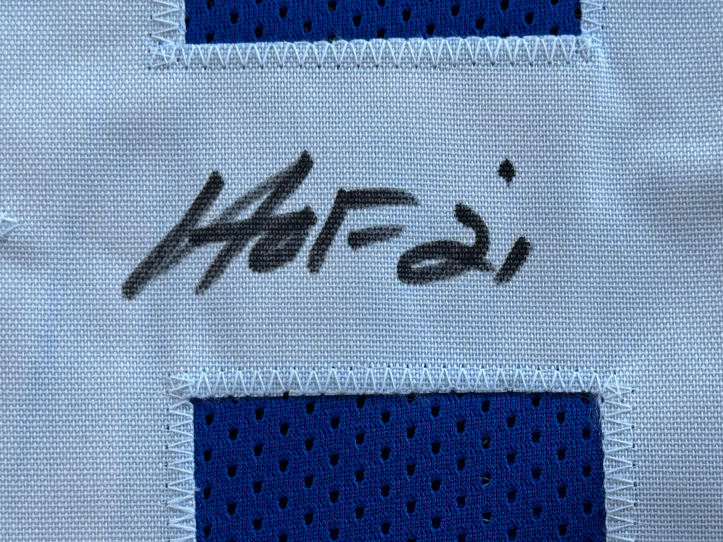 DREW PEARSON DALLAS COWBOYS SIGNED TB JERSEY w/HOF 21 INSCRIPTION XL BAS