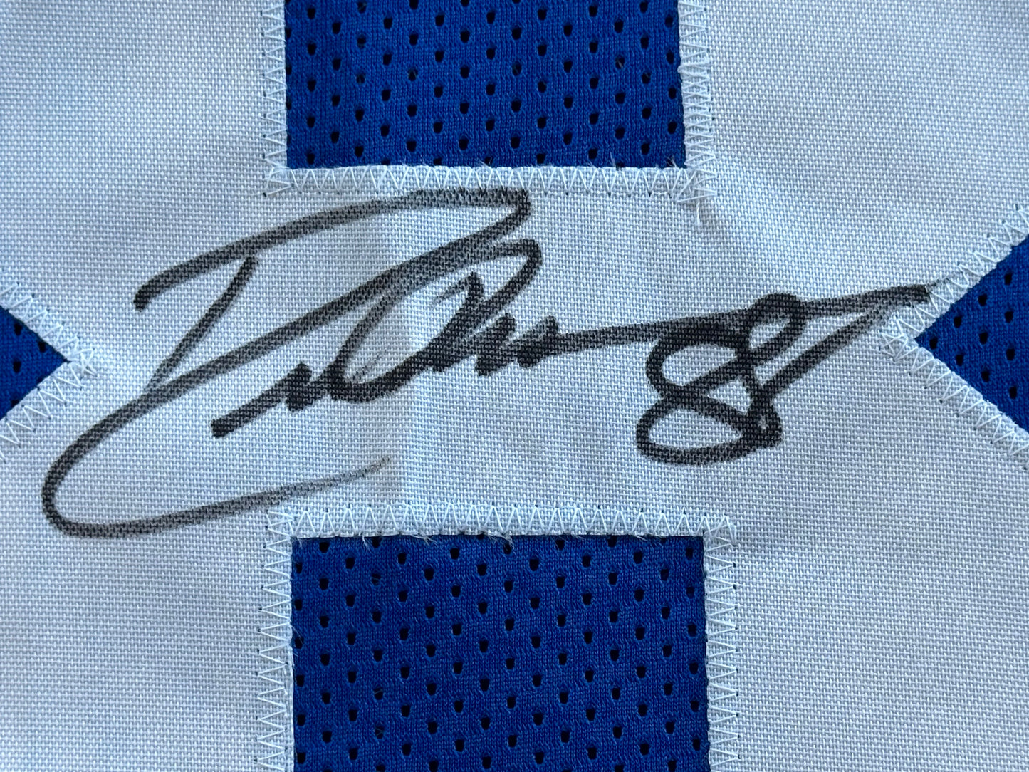 DREW PEARSON DALLAS COWBOYS SIGNED TB JERSEY w/HOF 21 INSCRIPTION XL BAS