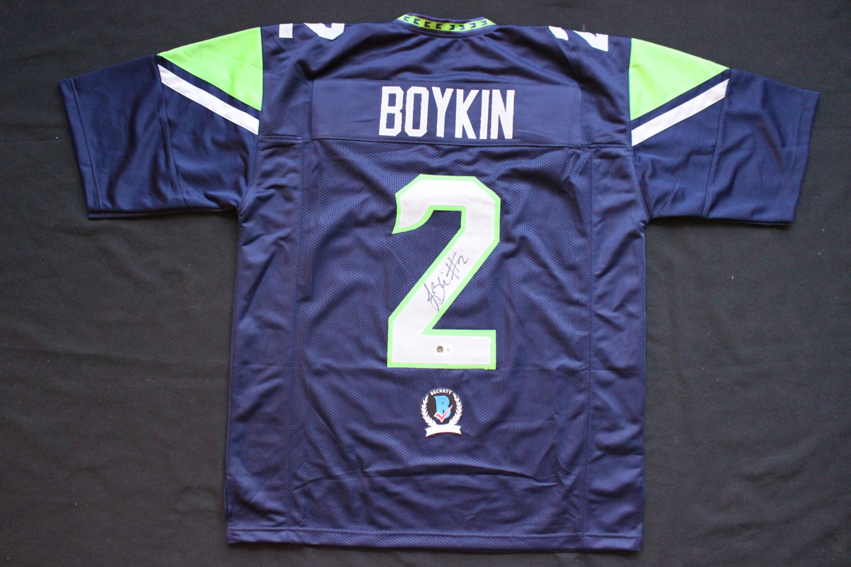 TREVONE BOYKIN SEATTLE SEAHAWKS SIGNED JERSEY TCU Horned Frogs BAS