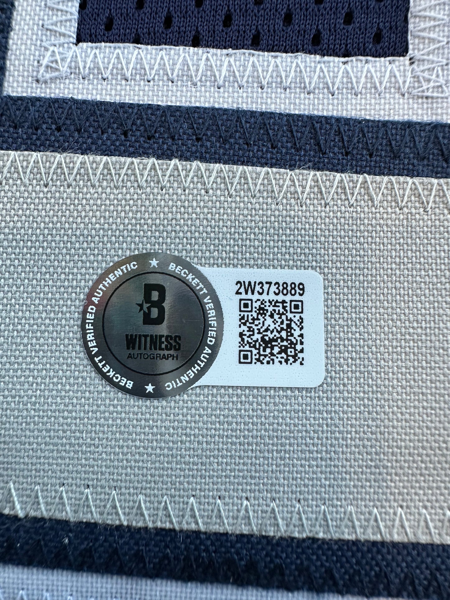 DREW PEARSON DALLAS COWBOYS SIGNED BLUE JERSEY w/HOF 21 Inscription BAS