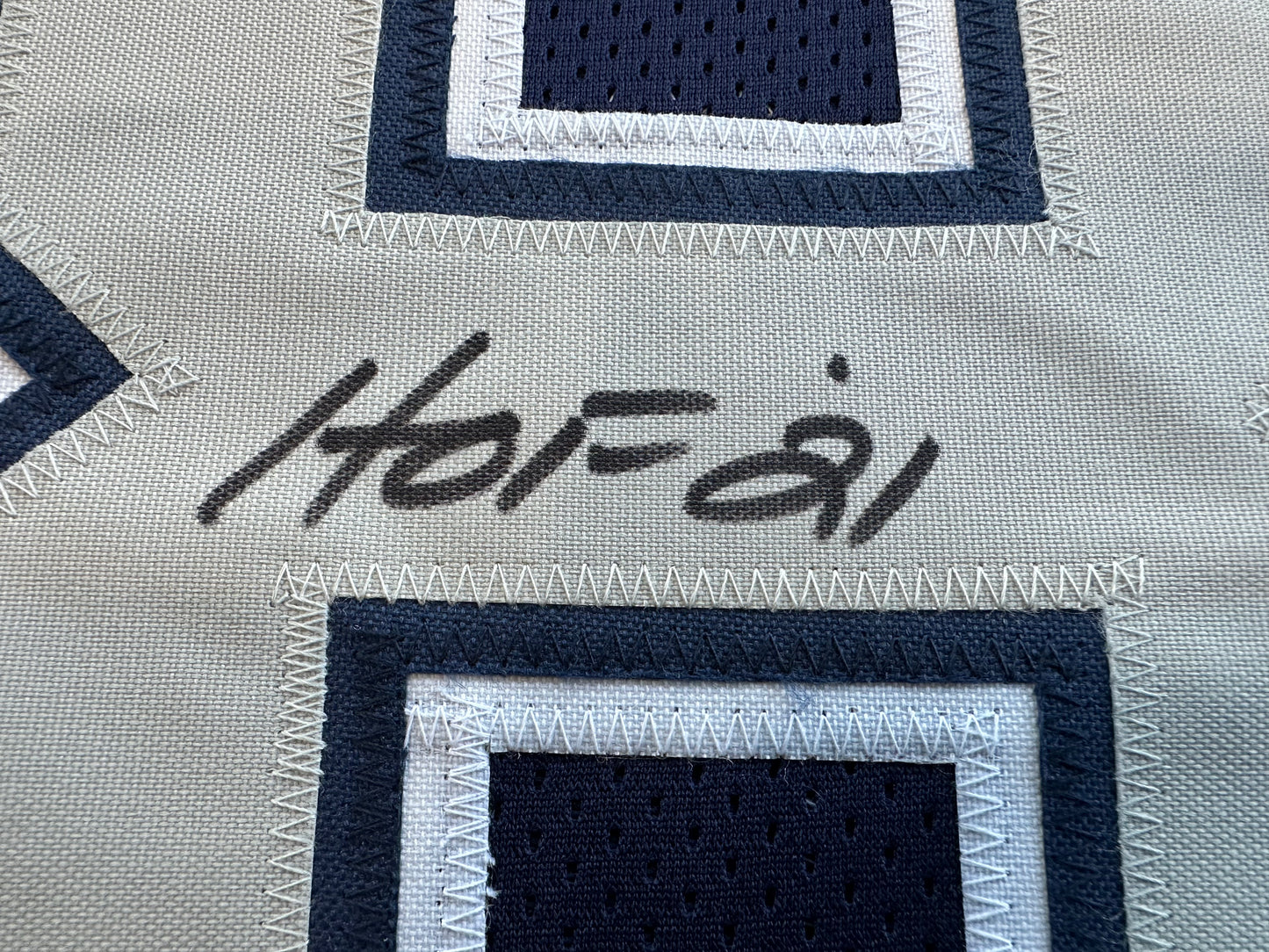 DREW PEARSON DALLAS COWBOYS SIGNED BLUE JERSEY w/HOF 21 Inscription BAS