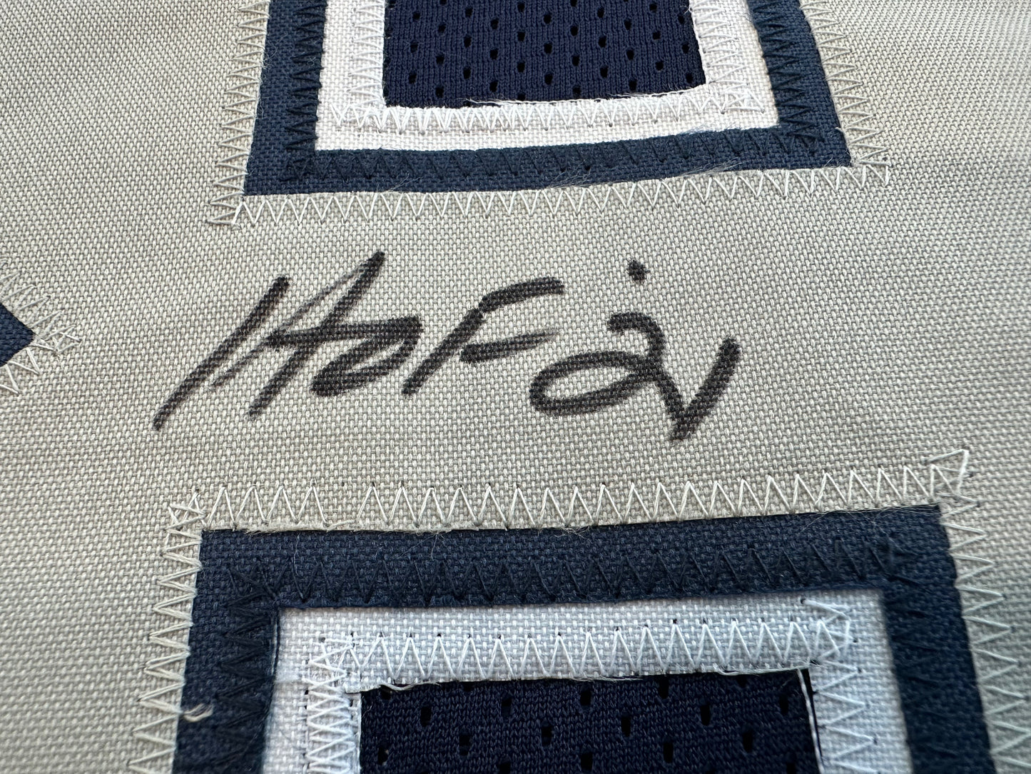 DREW PEARSON DALLAS COWBOYS SIGNED BLUE JERSEY w/HOF 21 Inscription BAS