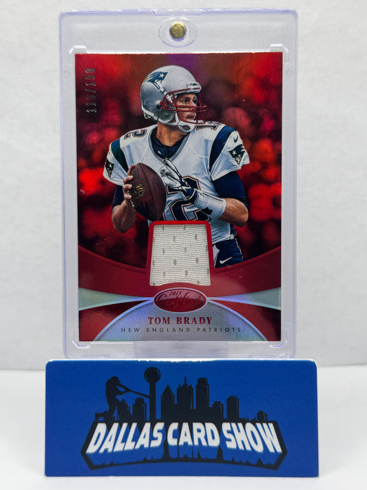 2013 Panini Certified Tom Brady Jersey /199 #92