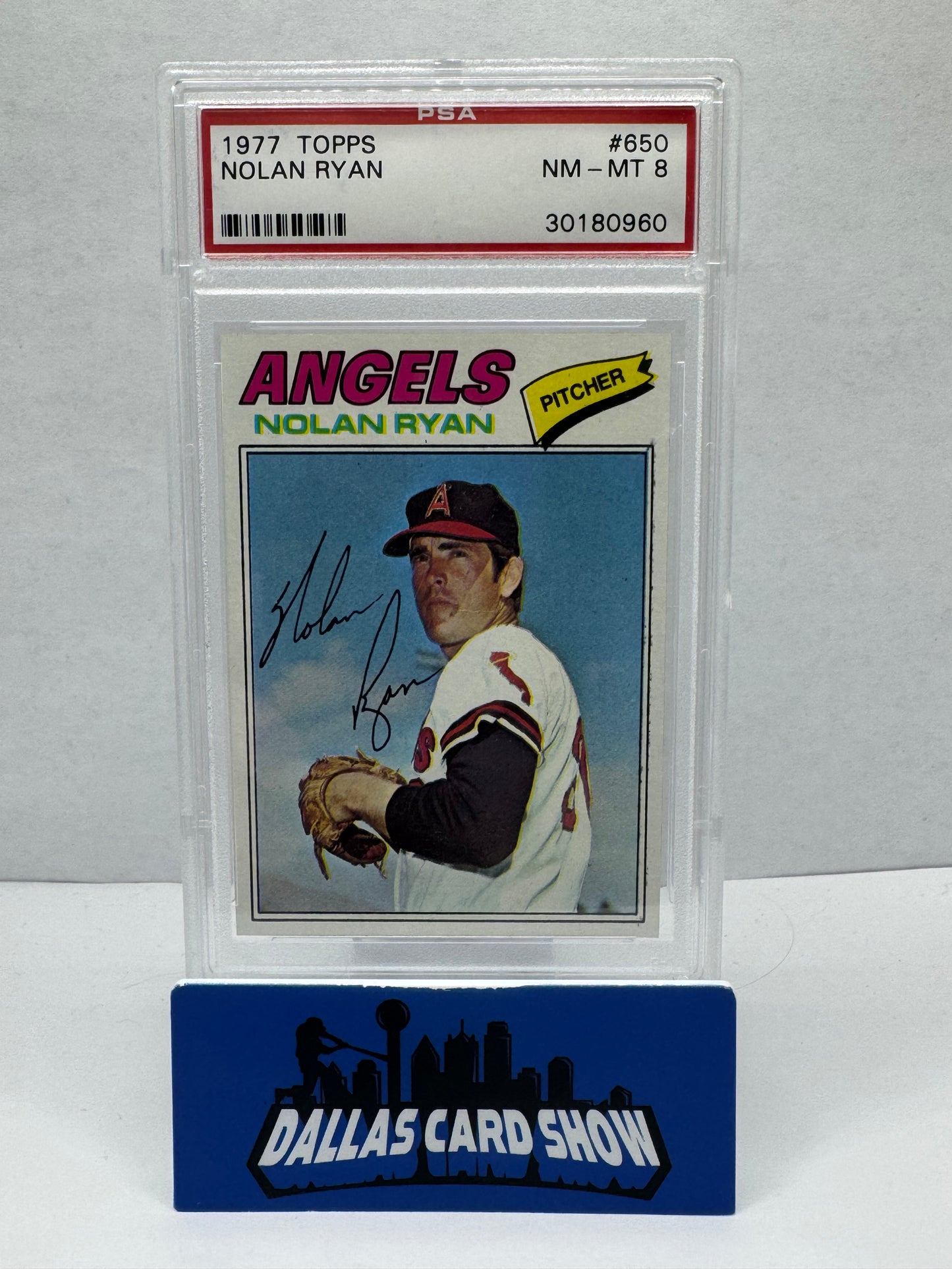 1977 Topps Nolan Ryan #650 PSA 8