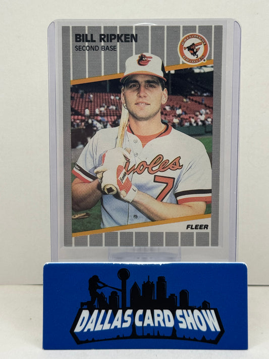 1989 Fleer #616 Bill Ripken Scribble Error