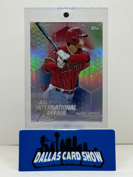 2018 Topps #IA-SO Shohei Ohtani An International Affair Rookie RC Dodgers