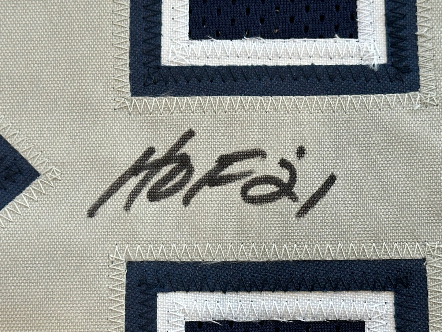 DREW PEARSON DALLAS COWBOYS SIGNED BLUE JERSEY w/HOF 21 Inscription BAS