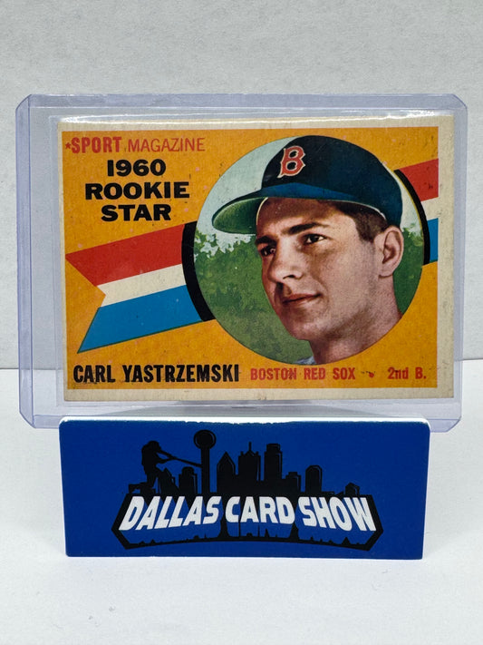 1960 Topps #148 Carl Yastrzemski Rookie Card