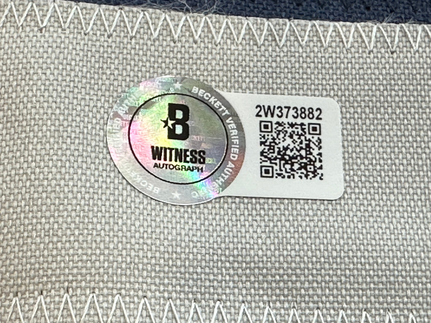 DREW PEARSON DALLAS COWBOYS SIGNED BLUE JERSEY Double Sig BAS