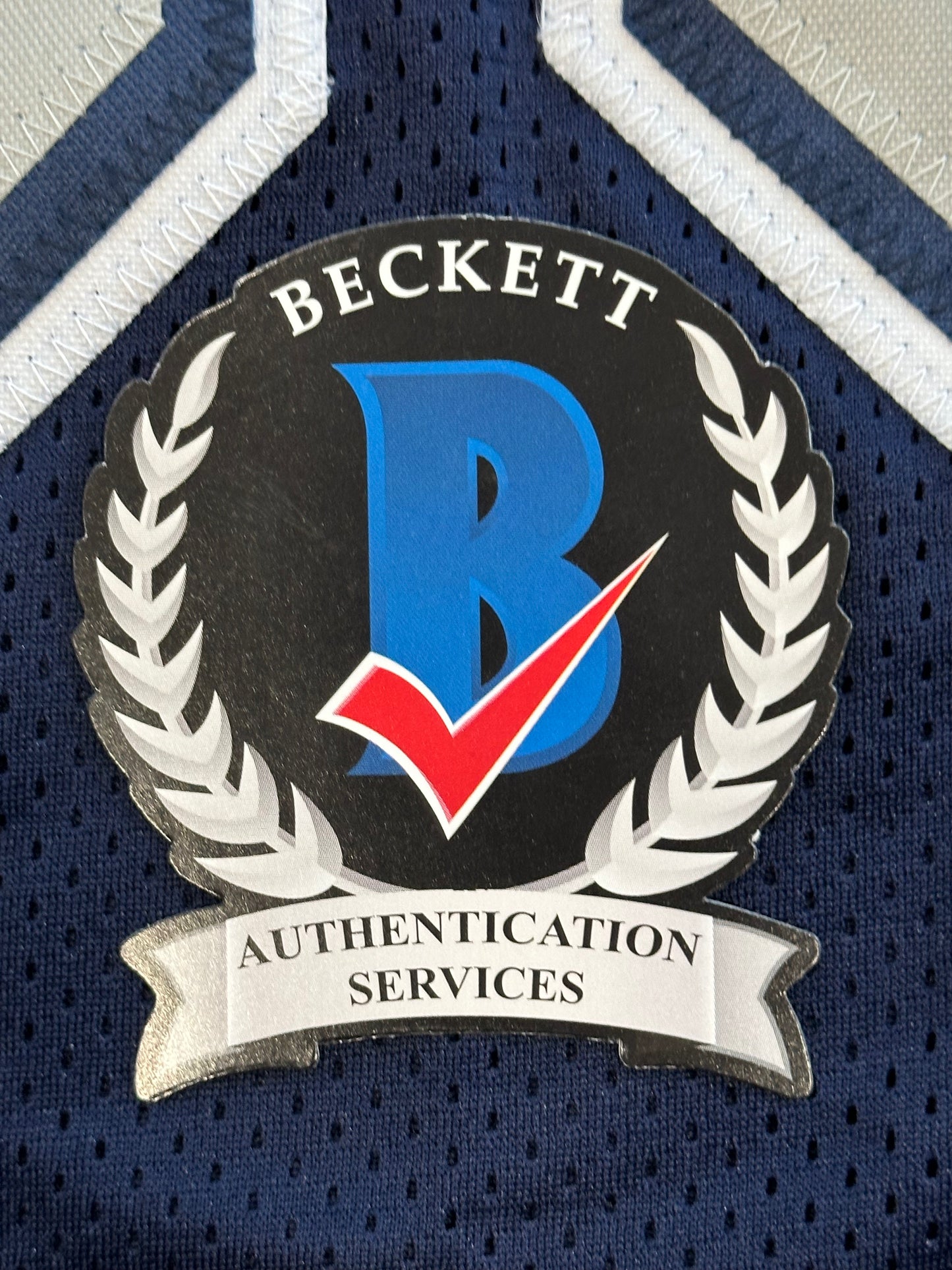 DREW PEARSON DALLAS COWBOYS SIGNED BLUE JERSEY w/HOF 21 Inscription BAS