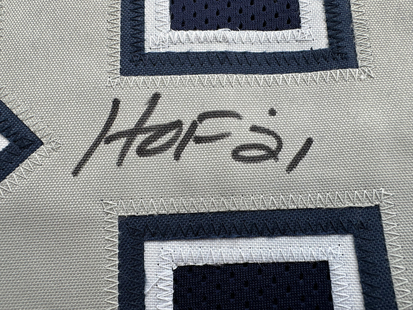 DREW PEARSON DALLAS COWBOYS SIGNED BLUE JERSEY w/HOF 21 Inscription BAS