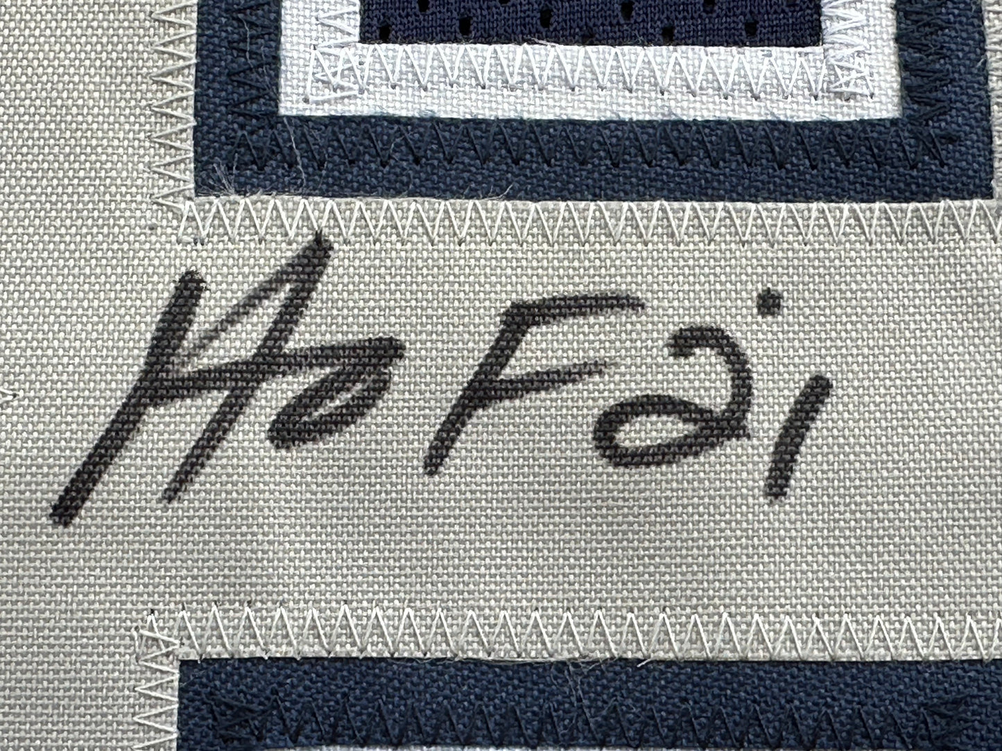 DREW PEARSON DALLAS COWBOYS SIGNED BLUE JERSEY w/HOF 21 Inscription BAS