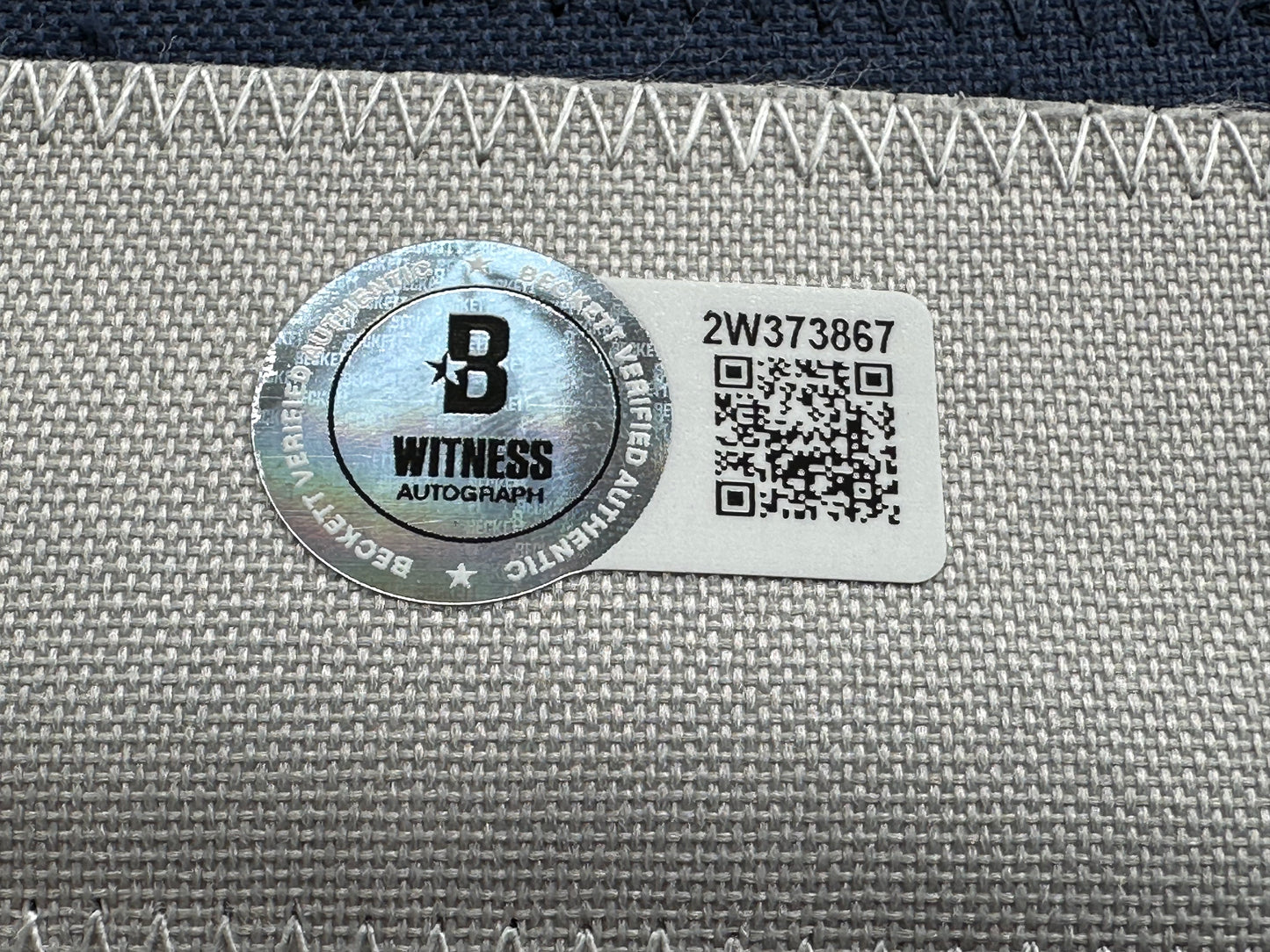 DREW PEARSON DALLAS COWBOYS SIGNED BLUE JERSEY w/HOF 21 Inscription BAS