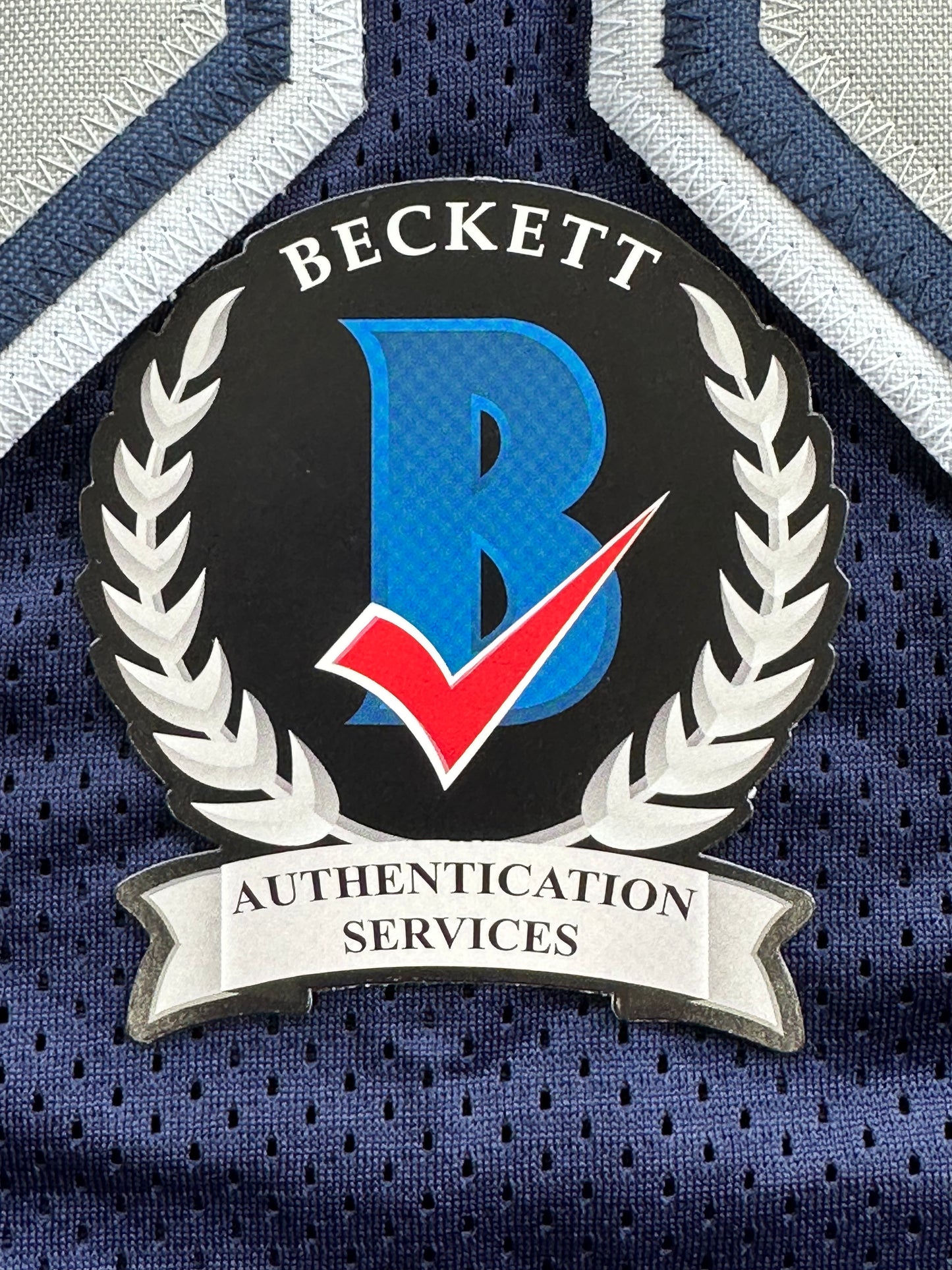 DREW PEARSON DALLAS COWBOYS SIGNED BLUE JERSEY w/HOF 21 Inscription BAS