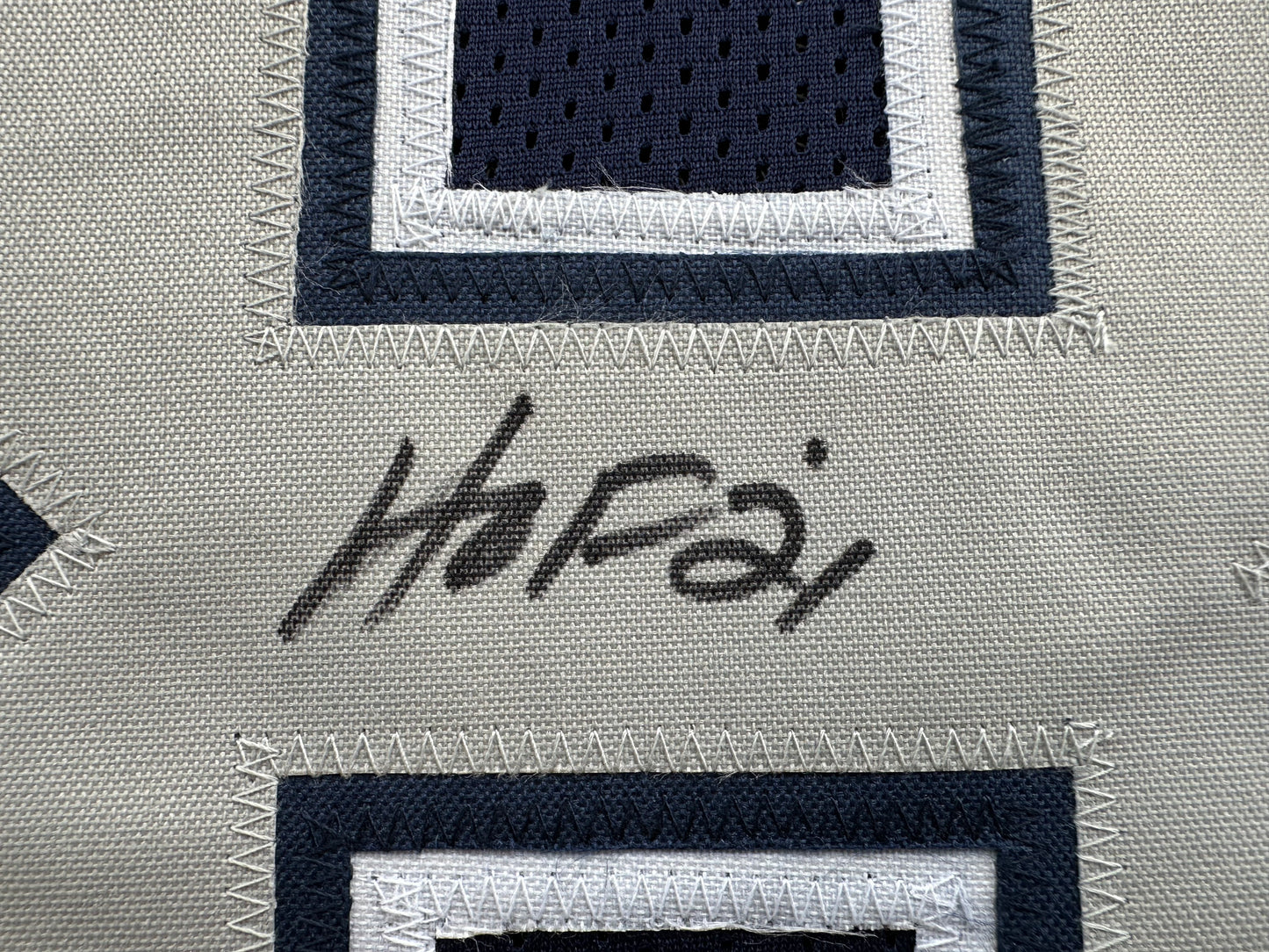 DREW PEARSON DALLAS COWBOYS SIGNED BLUE JERSEY w/HOF 21 Inscription BAS