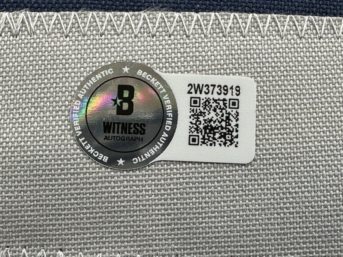 DREW PEARSON DALLAS COWBOYS SIGNED BLUE JERSEY w/HOF 21 Inscription BAS