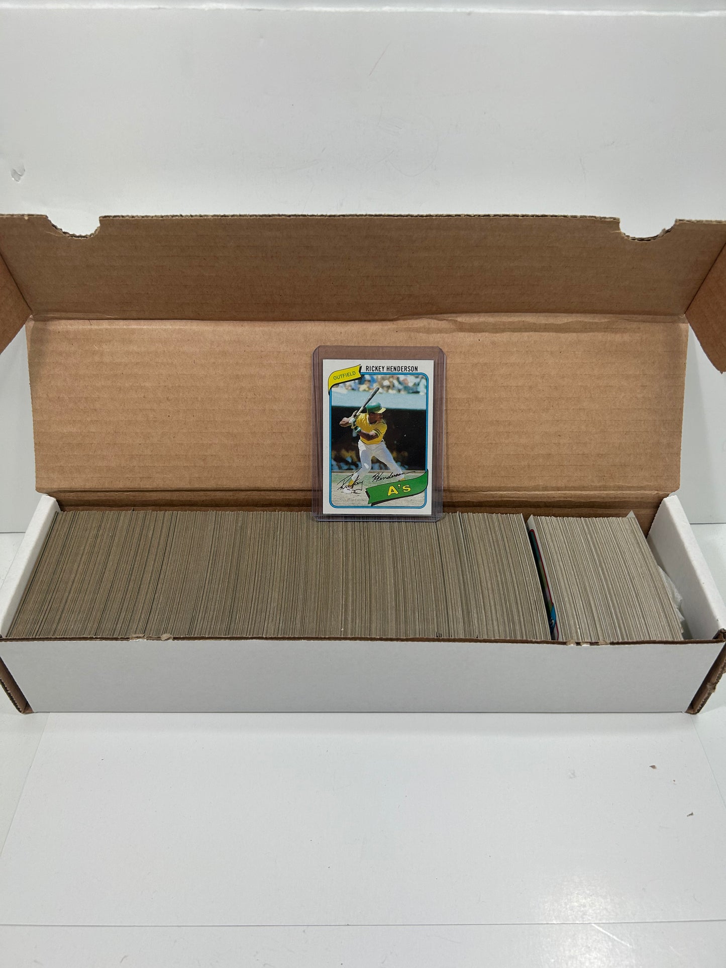 1980 Topps Baseball Complete Set (726) RICKEY HENDERSON ROOKIE RC