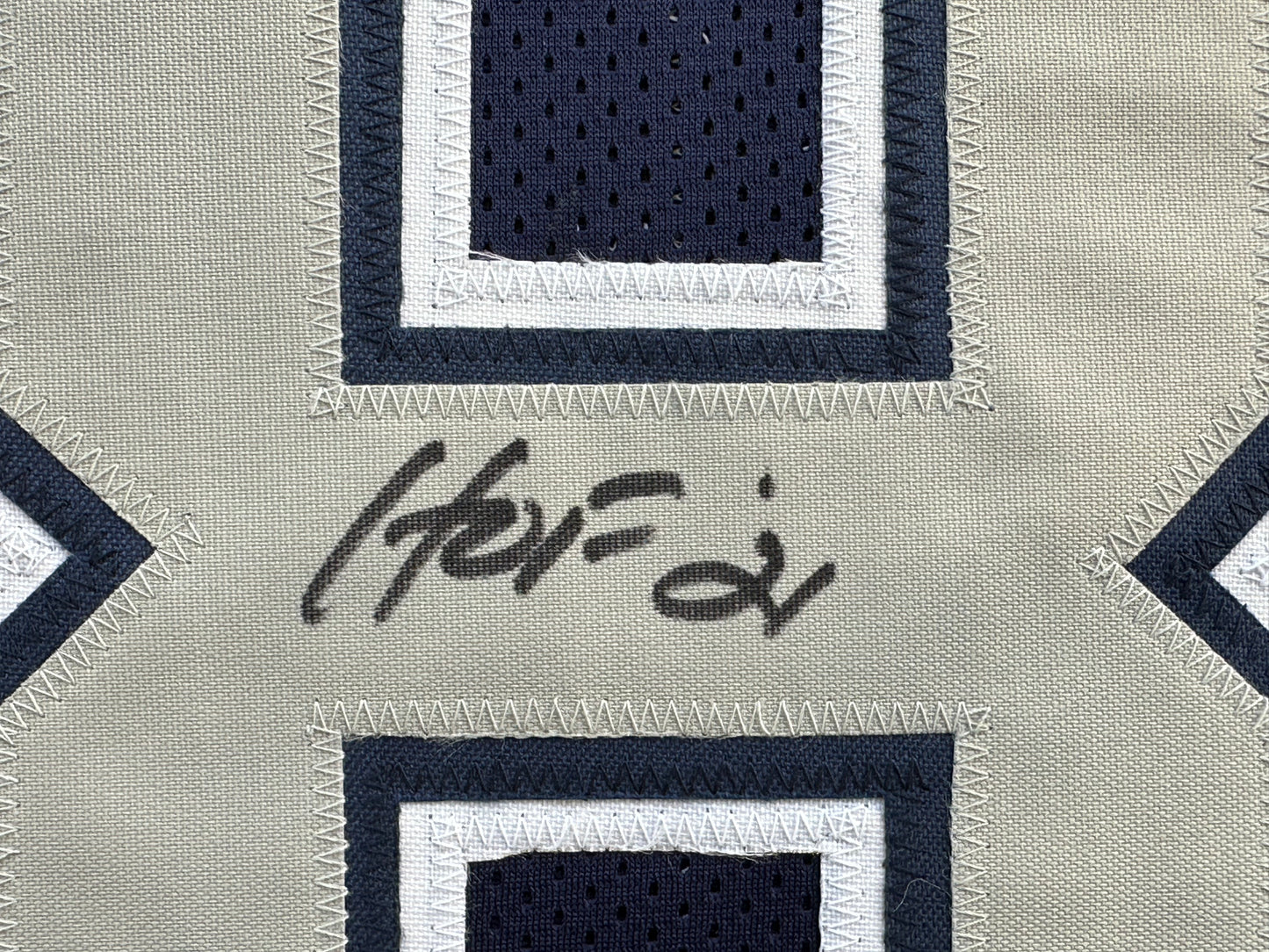 DREW PEARSON DALLAS COWBOYS SIGNED BLUE JERSEY w/HOF 21 Inscription BAS