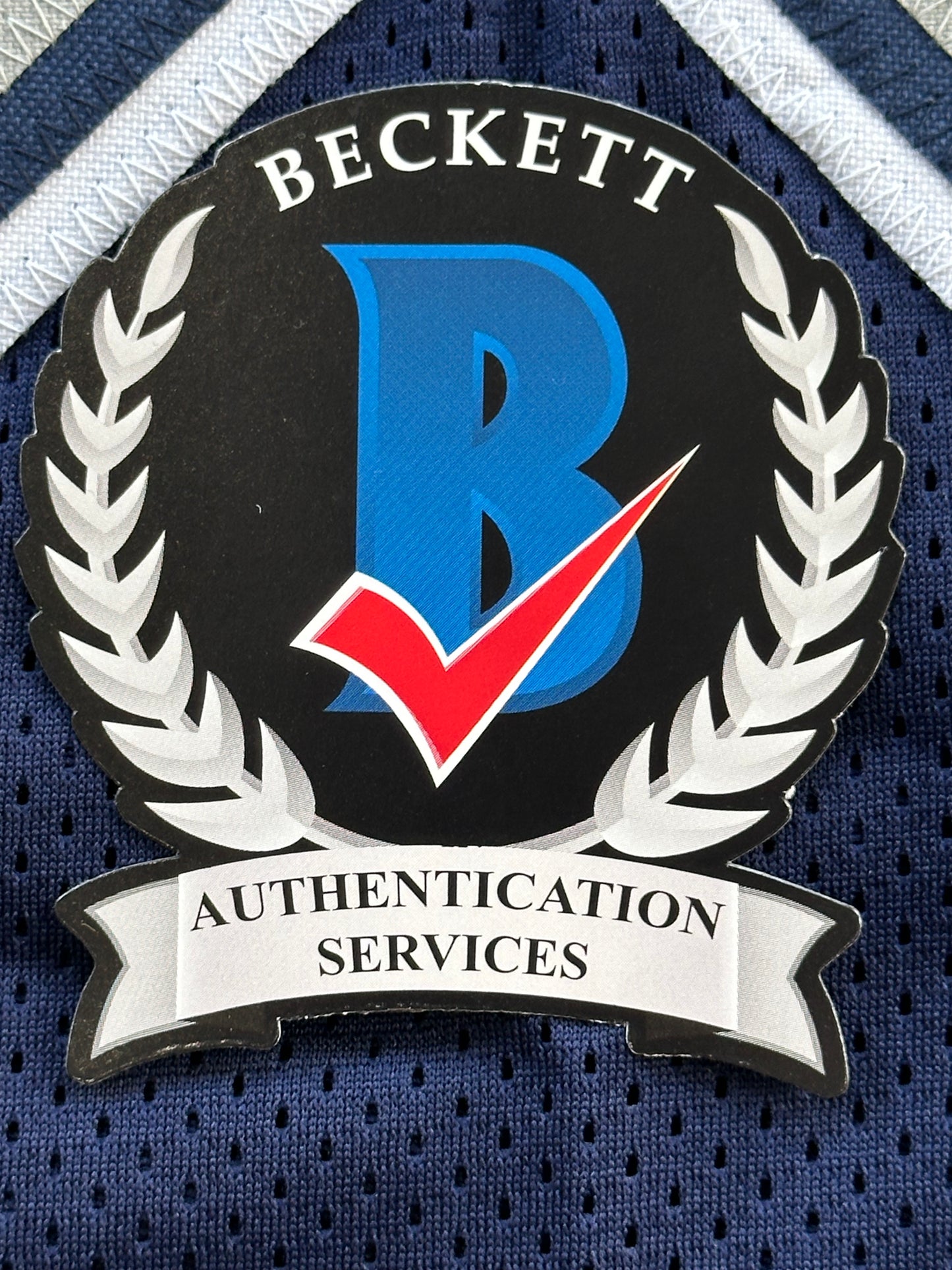 DREW PEARSON DALLAS COWBOYS SIGNED BLUE JERSEY w/HOF 21 Inscription BAS