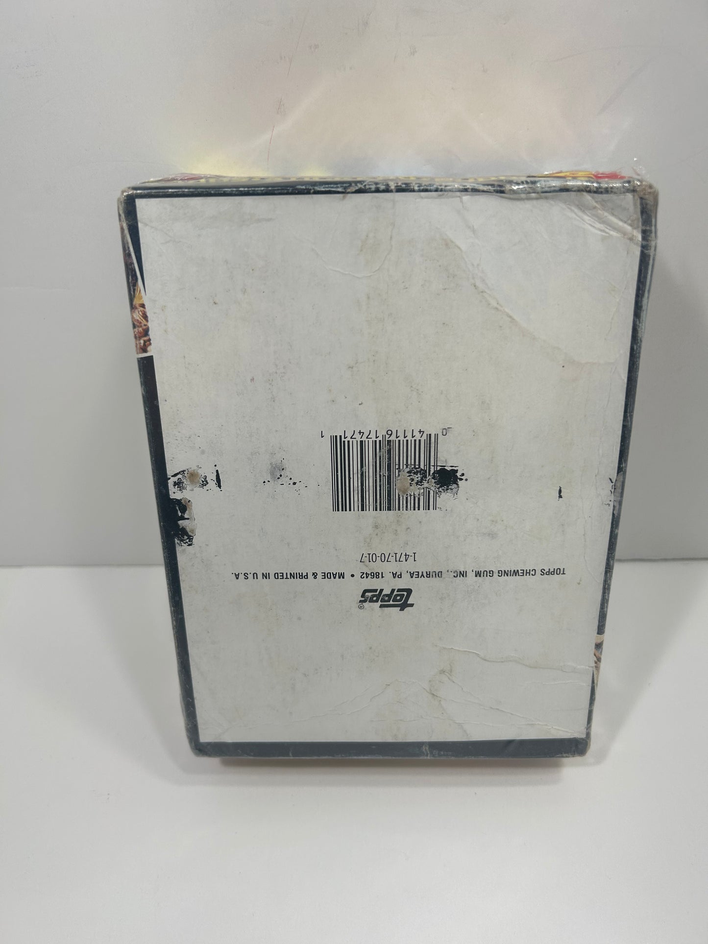 1987 TOPPS WWF w/WRESTLEMANIA III WAX BOX 36 SEALED PACKS