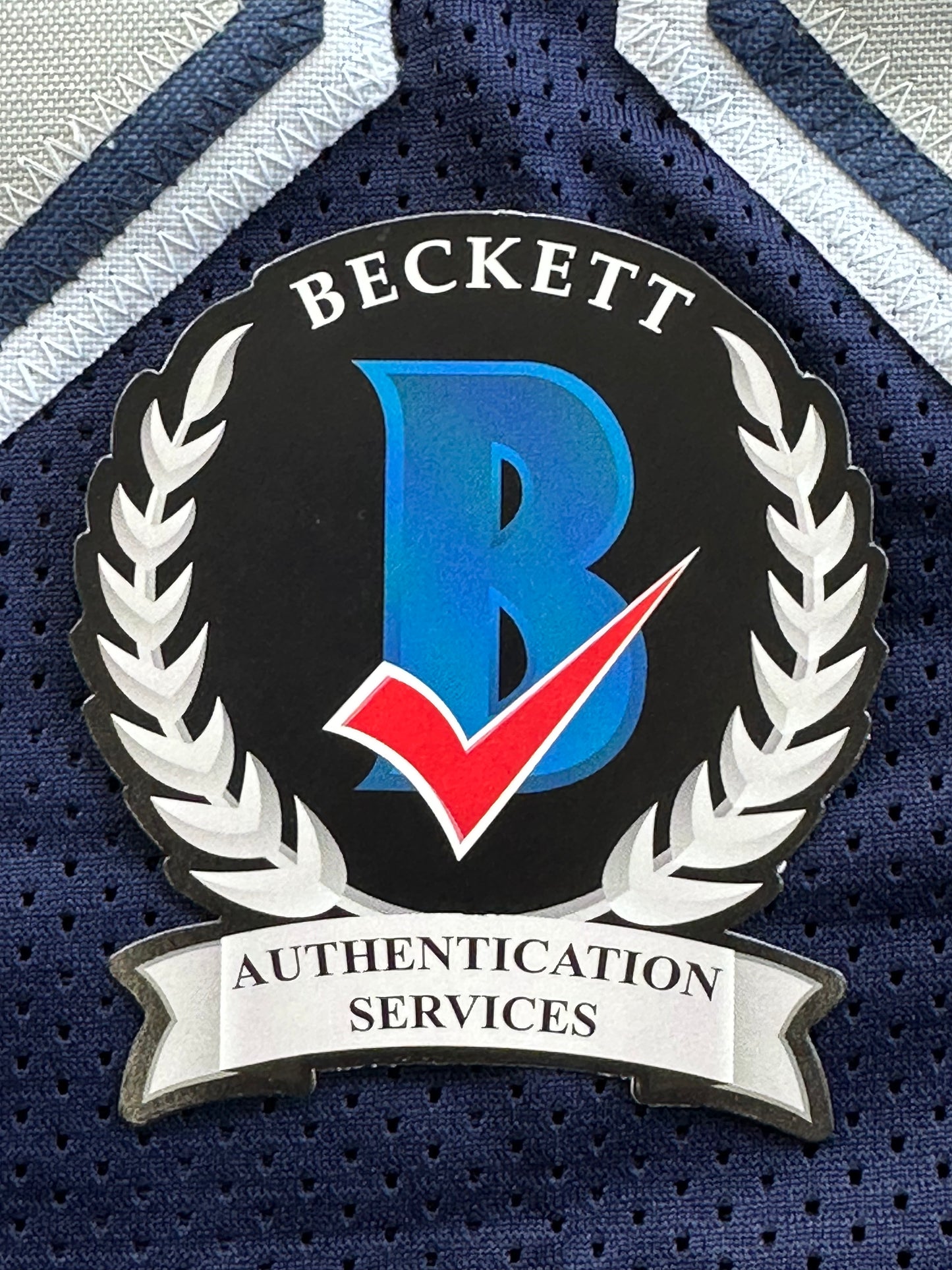 DREW PEARSON DALLAS COWBOYS SIGNED BLUE JERSEY w/HOF 21 Inscription BAS