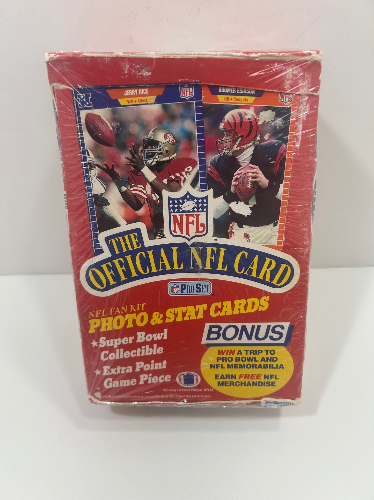 1989 Pro Set Series 1 Football Wax Box Factory Sealed 36 Packs
