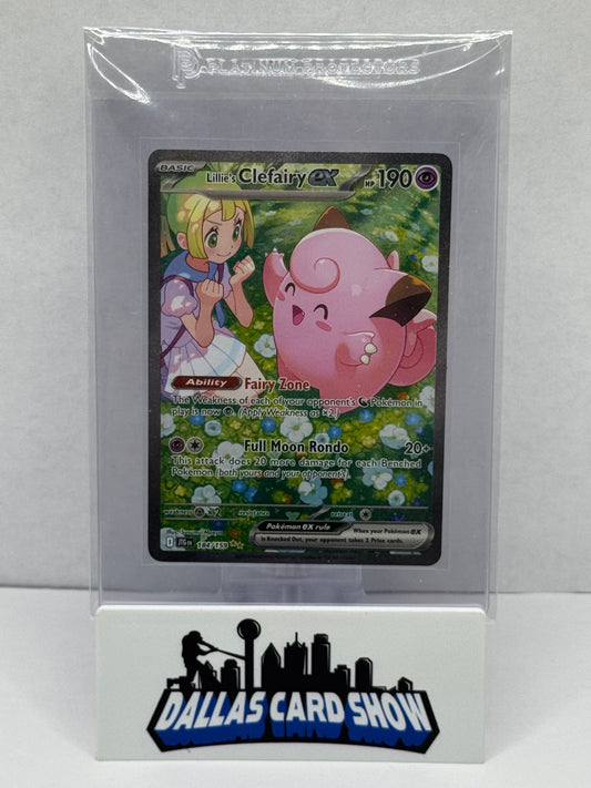 2024 Pokemon - Lillie's Clefairy ex SIR - 184/159 Journey Together