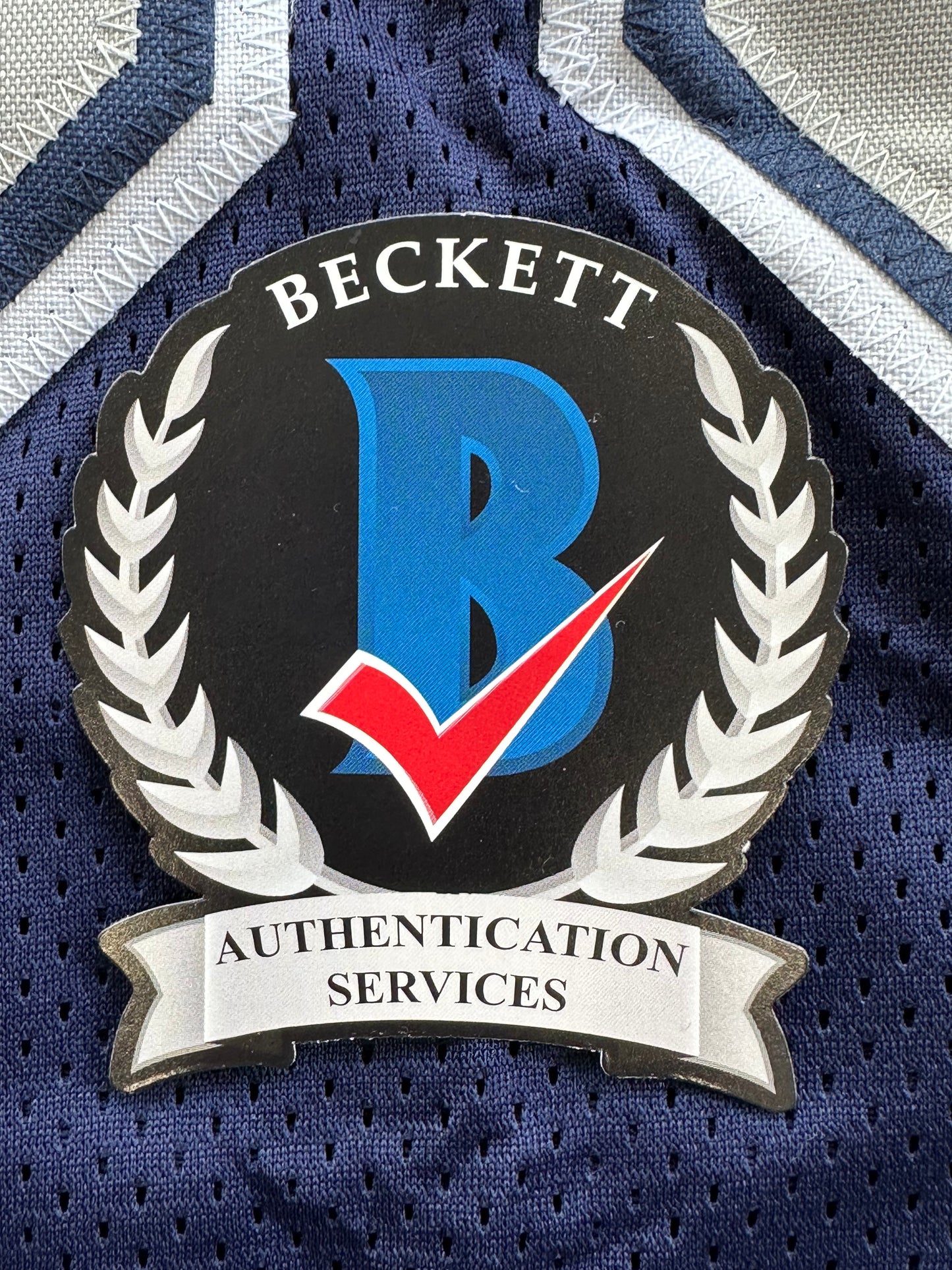 DREW PEARSON DALLAS COWBOYS SIGNED BLUE JERSEY w/HOF 21 Inscription BAS