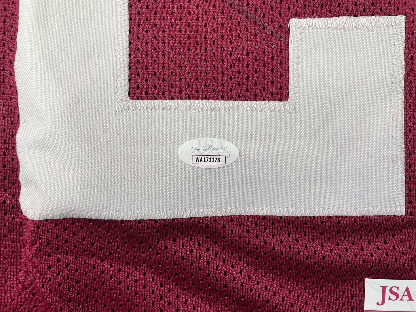 BILLY SIMS Oklahoma OU Sooners SIGNED JERSEY Detriot Lions XL w/78 HEISMAN JSA