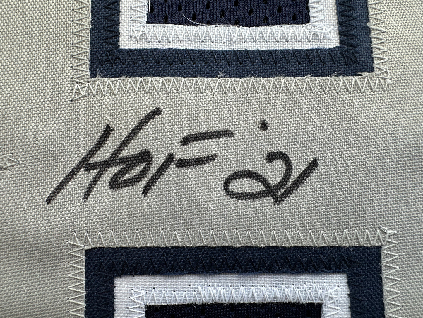 DREW PEARSON DALLAS COWBOYS SIGNED BLUE JERSEY w/HOF 21 Inscription BAS