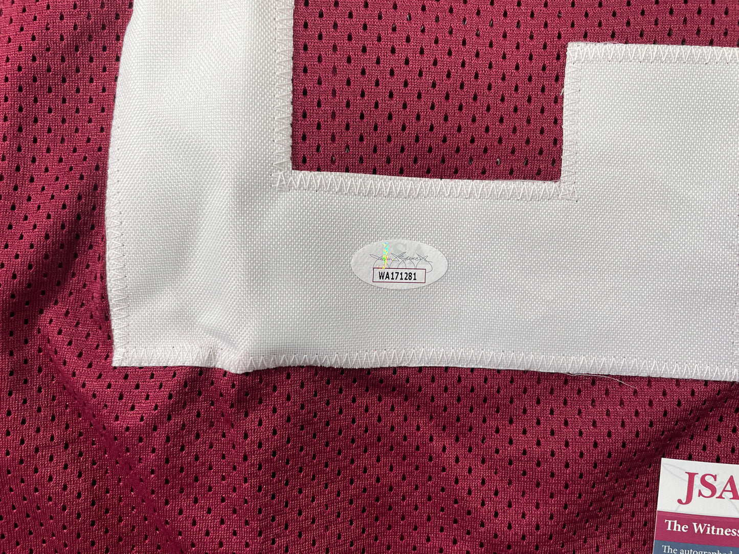 BILLY SIMS Oklahoma OU Sooners SIGNED JERSEY Detriot Lions XL w/78 HEISMAN JSA