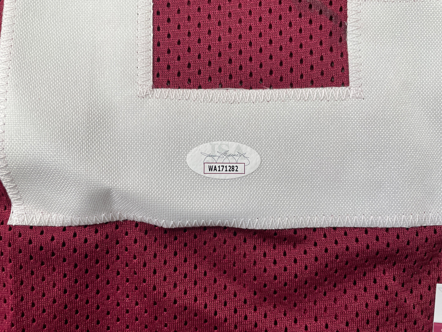 BILLY SIMS Oklahoma OU Sooners SIGNED JERSEY Detriot Lions XL w/78 HEISMAN JSA