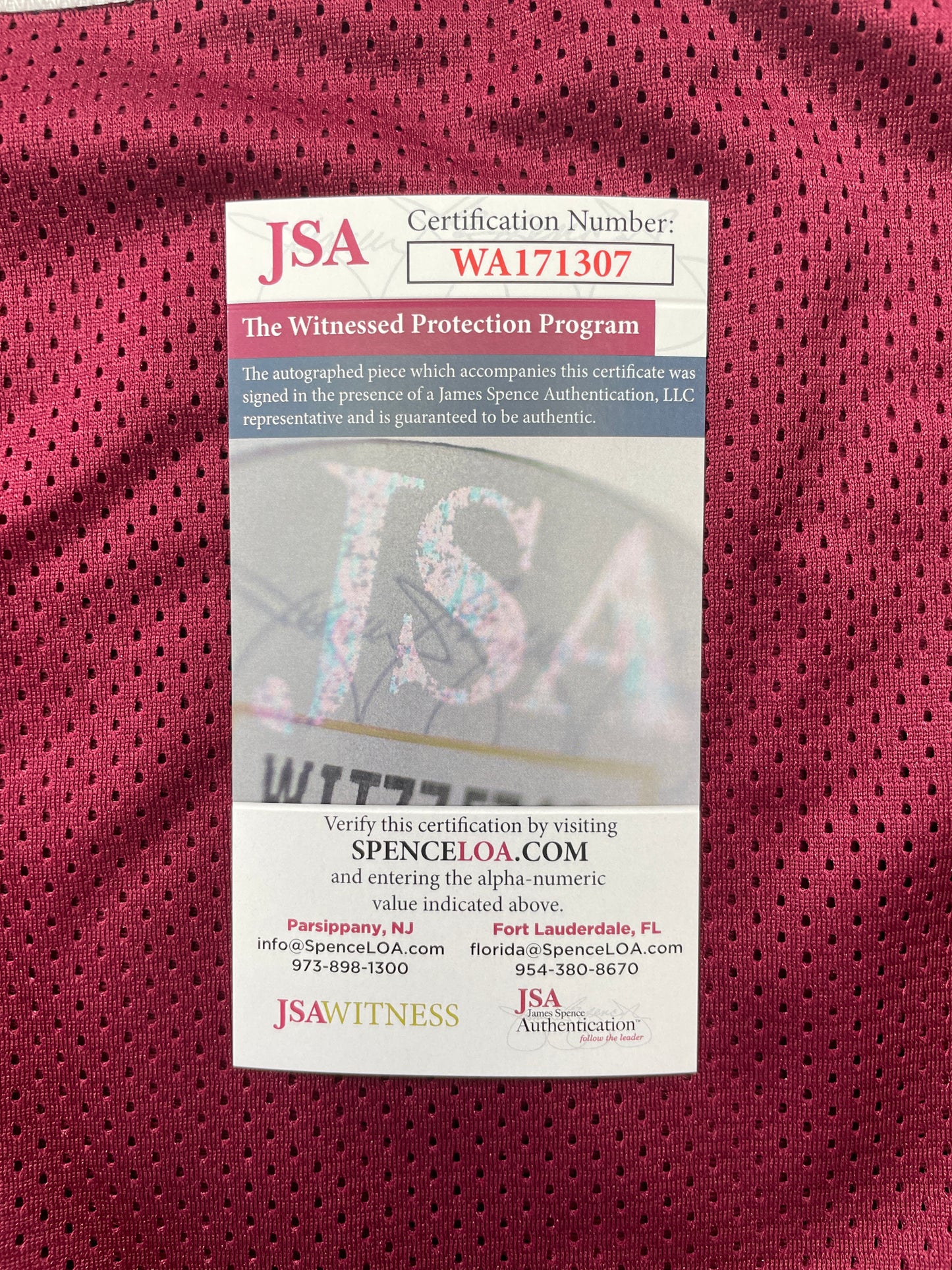 BILLY SIMS Oklahoma OU Sooners SIGNED JERSEY Detriot Lions XL w/78 HEISMAN JSA