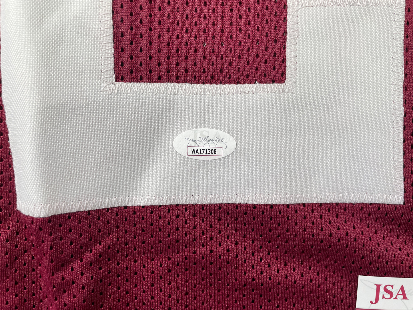 BILLY SIMS Oklahoma OU Sooners SIGNED JERSEY Detriot Lions XL w/78 HEISMAN JSA