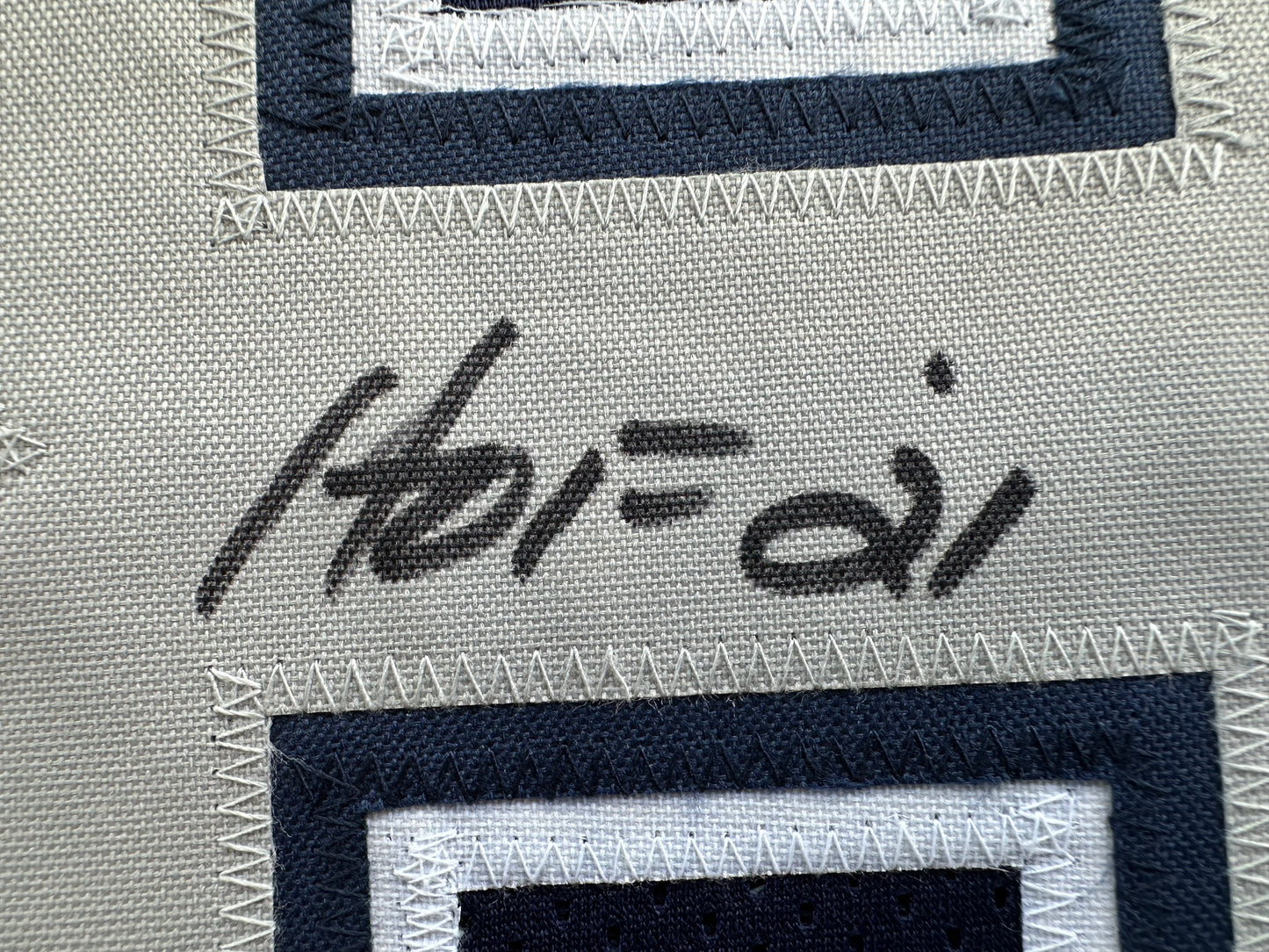 DREW PEARSON DALLAS COWBOYS SIGNED BLUE JERSEY w/HOF 21 Inscription BAS