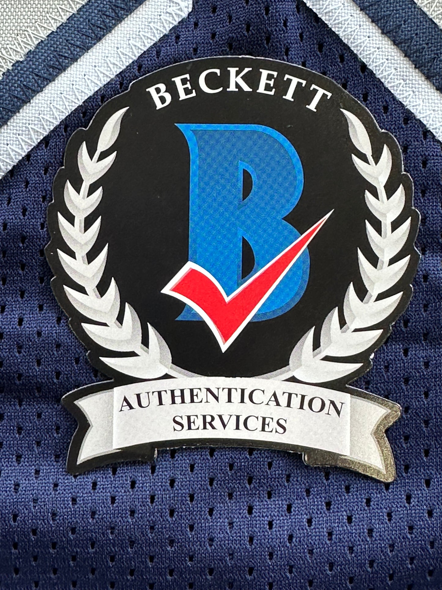 DREW PEARSON DALLAS COWBOYS SIGNED BLUE JERSEY w/HOF 21 Inscription BAS