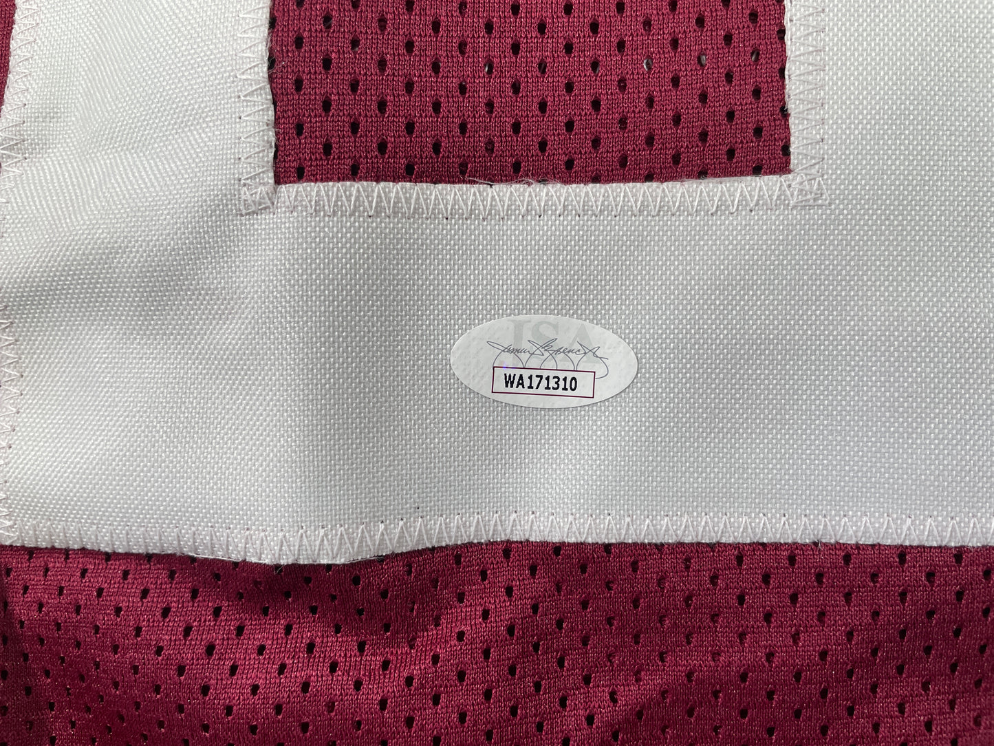 BILLY SIMS Oklahoma OU Sooners SIGNED JERSEY Detriot Lions XL w/78 HEISMAN JSA