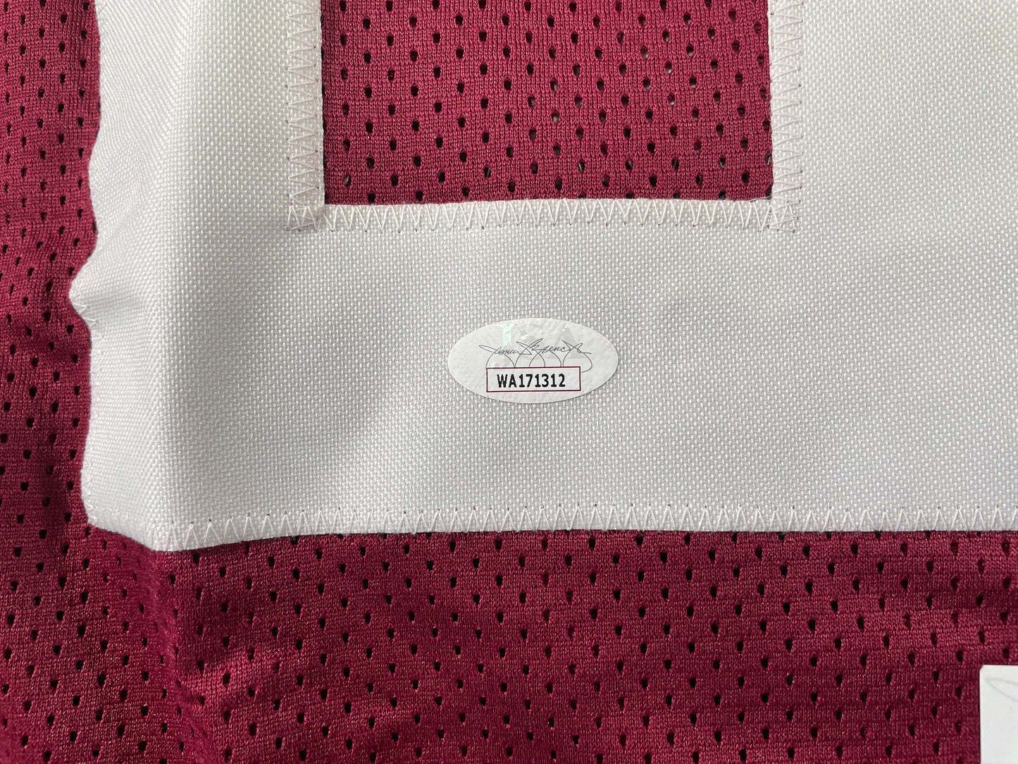 BILLY SIMS Oklahoma OU Sooners SIGNED JERSEY Detriot Lions XL w/78 HEISMAN JSA