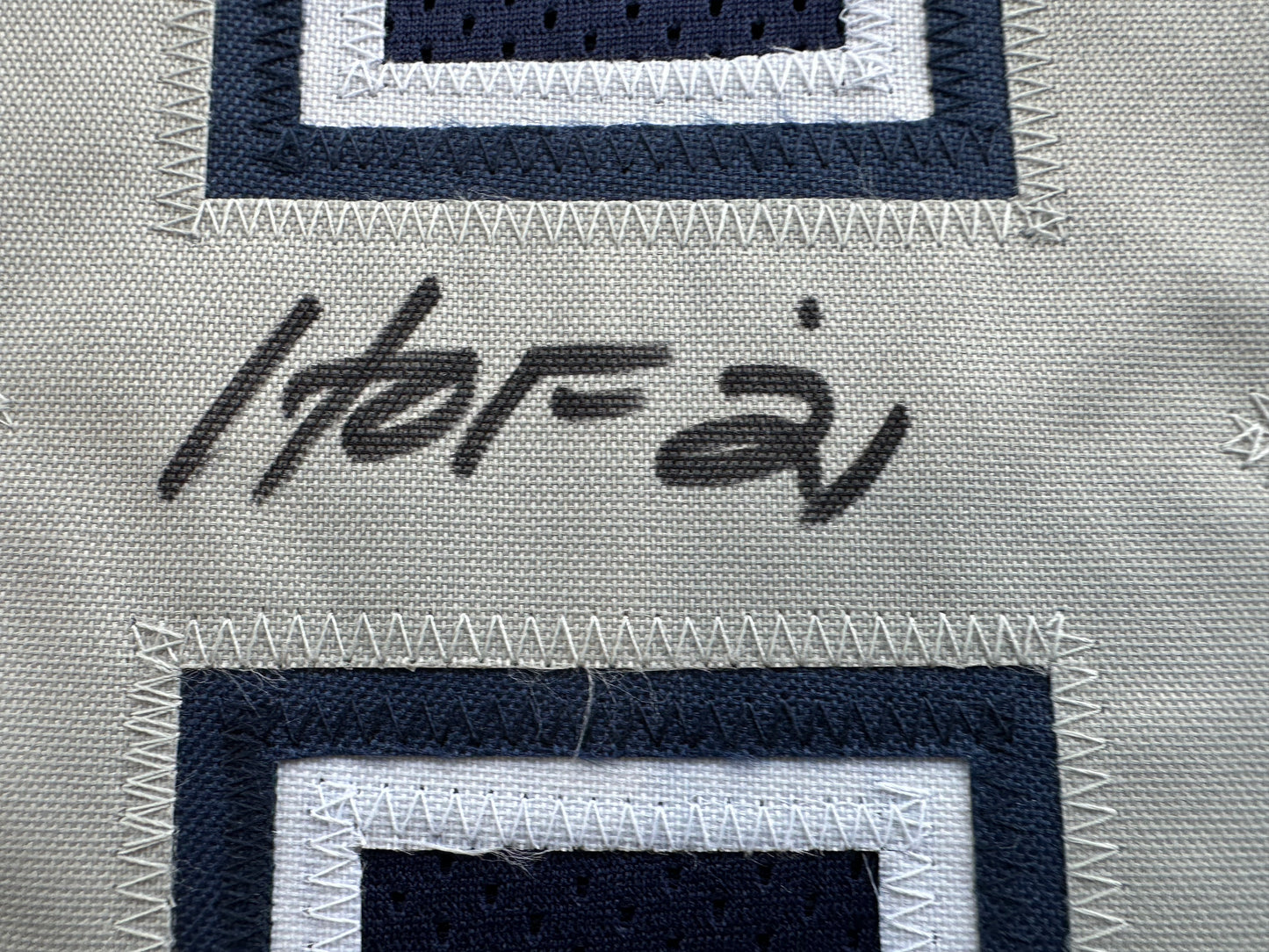 DREW PEARSON DALLAS COWBOYS SIGNED BLUE JERSEY w/HOF 21 Inscription BAS