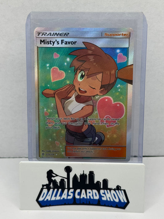2019 Pokemon - Misty's Favor Full Art - 235/236 Unified Minds