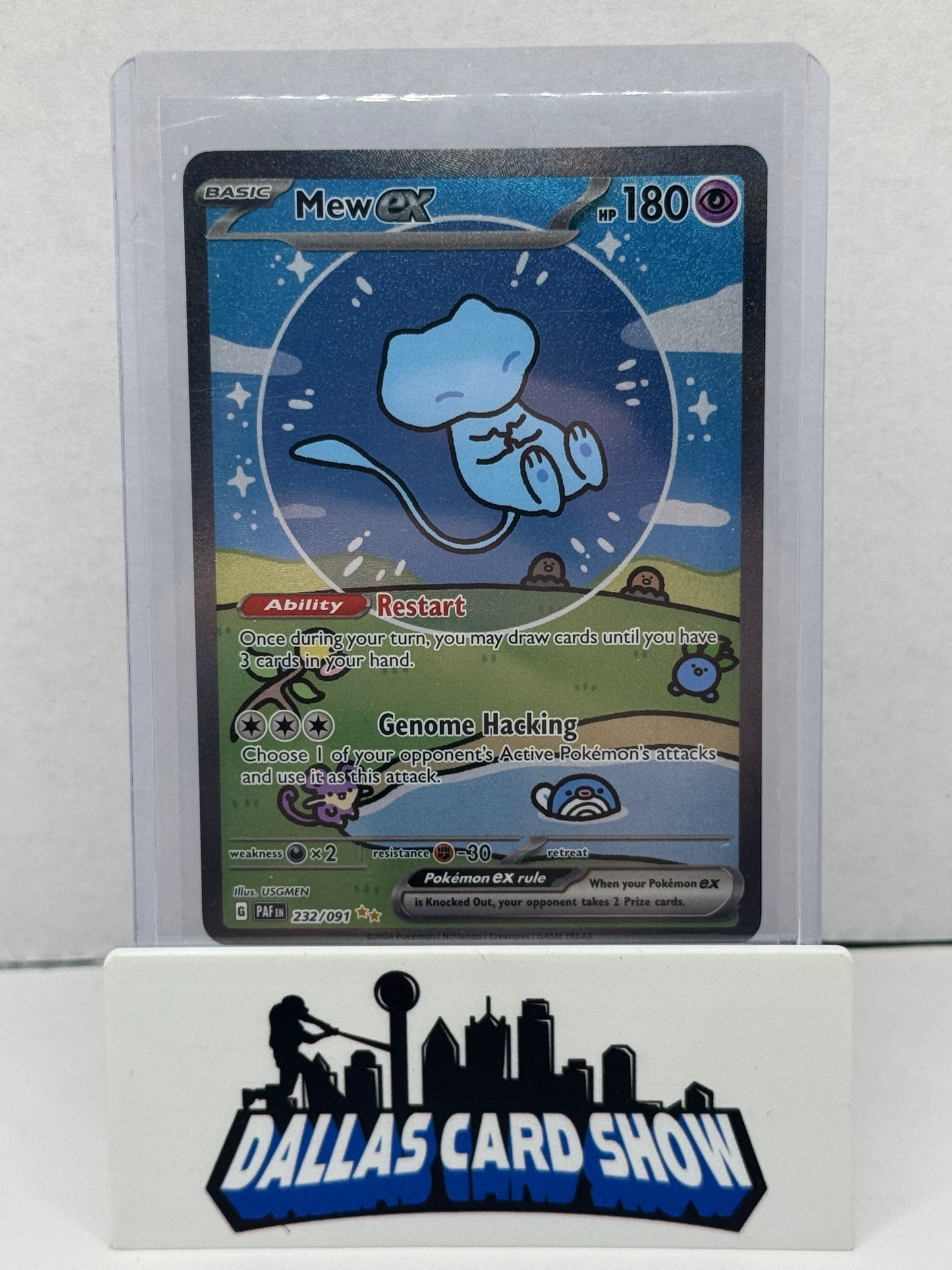 2024 Pokemon - Mew ex SIR - 232/091 Paldean Fates