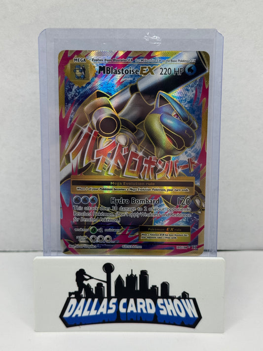 2016 Pokemon - M Blastoise EX (Full Art) - 102/108 XY Evolutions